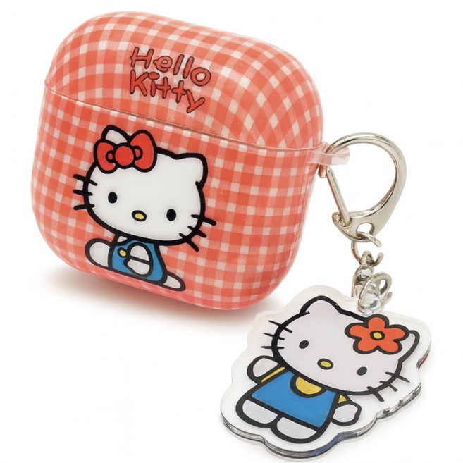 오렌지 고양이 에어팟케이스 키링세트, 4세대