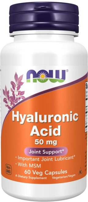 나우푸드 히알루론산 50mg 베지 캡슐, 60정, 1개