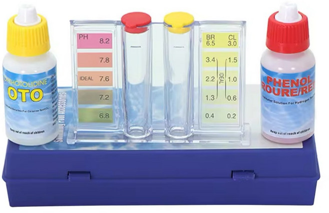 수영장수질테스트 시약 ph 염소 농도 측정 시약, 1개