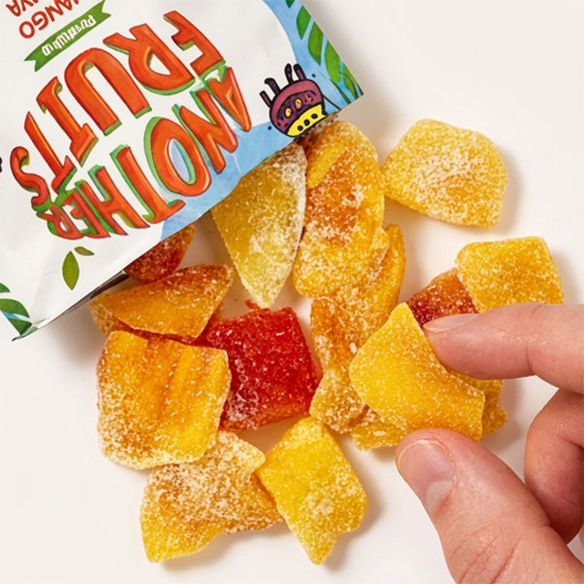 혈당걱정없는 저당 열대과일 건과일 말랭이 망고 파파야 잭프루츠 패션푸르츠, 1개