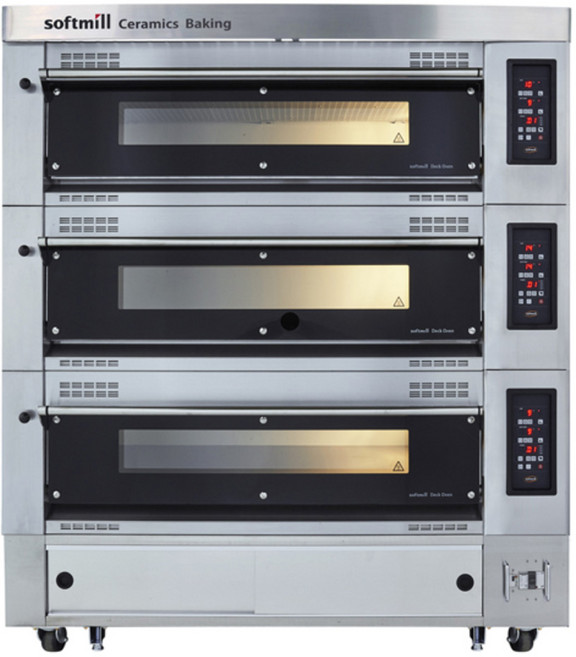 대흥 소프트밀 데크오븐-G 업소용 베이커리 3매 3단 전기 오븐 DHO3-33