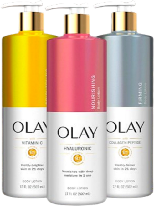 올레이 비타민 C 히알루론산 콜라겐 바디 로션 3종 세트, 1개
