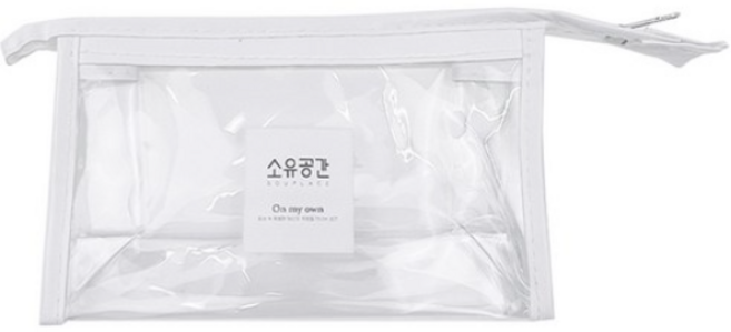 소유공간 투명파우치 4개 1세트