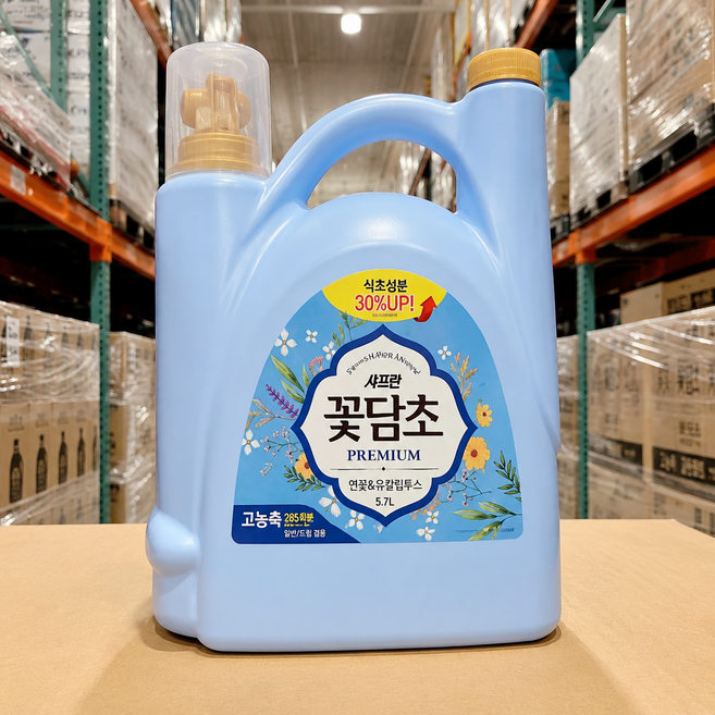 샤프란 꽃담초 섬유유연제 5.7L SAFFRON FABRIC SOFTENER
