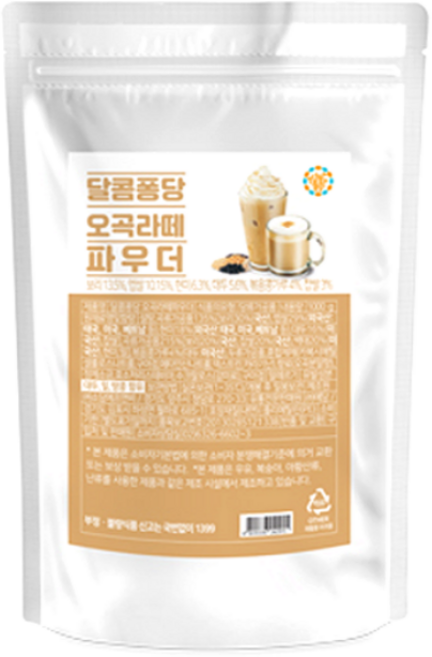 달콤퐁당 오곡라떼 파우더, 1kg, 1개입, 7개