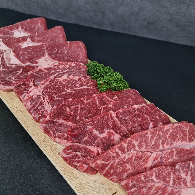 국내산 [피플농장] 육우 등안채특 (등심400g 안심200g 채끝200g 특수200g), 1개, 1kg