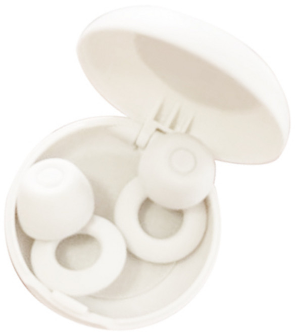 loop 콰이어트 슬립 2세대 귀마개 화이트, 1개, 1개입