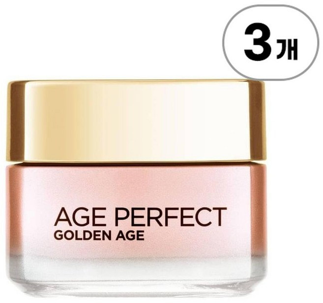 (독일직배) 로레알 에이지 퍼펙트 골든 에이지 데이 크림 SPF20 50ml 3팩 L'Oréal Paris Age Perfect Golden Age Day Cream SPF20, 3개