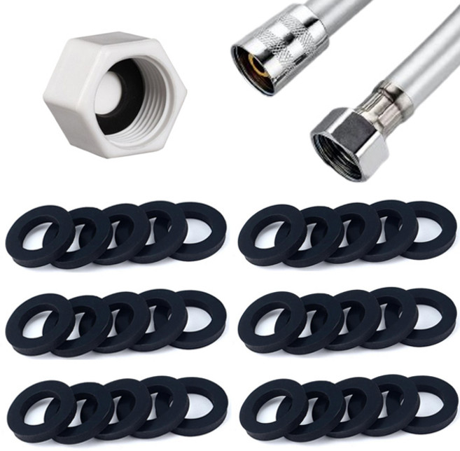 15A 수도꼭지 연결 누수방지 고무패킹 30개