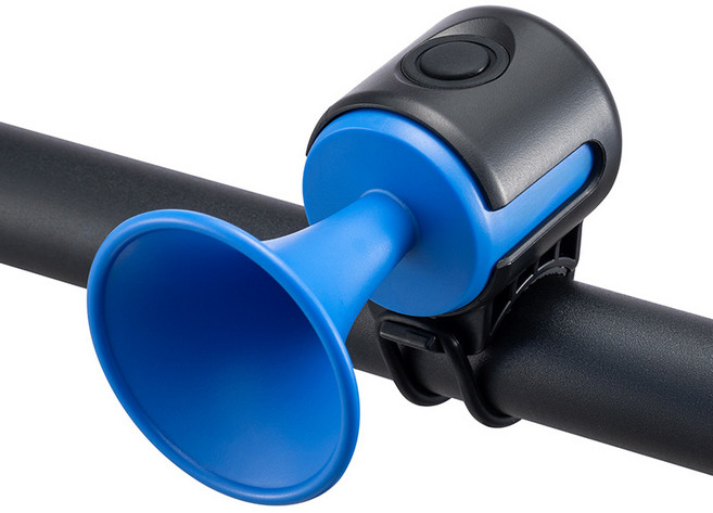 자전거 전동킥보드 전자벨 혼 크락션 120dB, 블루, 1개