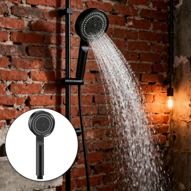 강력 수압상승 고압 수압 욕실 샤워기 헤드 교체 B형, 1개, 1개