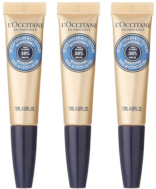 록시땅 시어 버터 네일 앤 큐티클 너리싱 오일, 3개