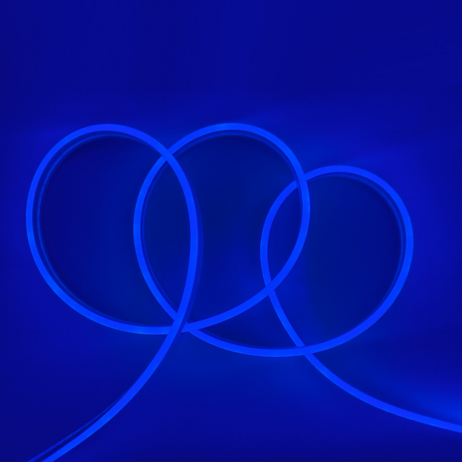 원그리드 USB 네온플렉스 LED 스트립 5m 잘라쓰는 줄조명 네온사인, 1개, 블루