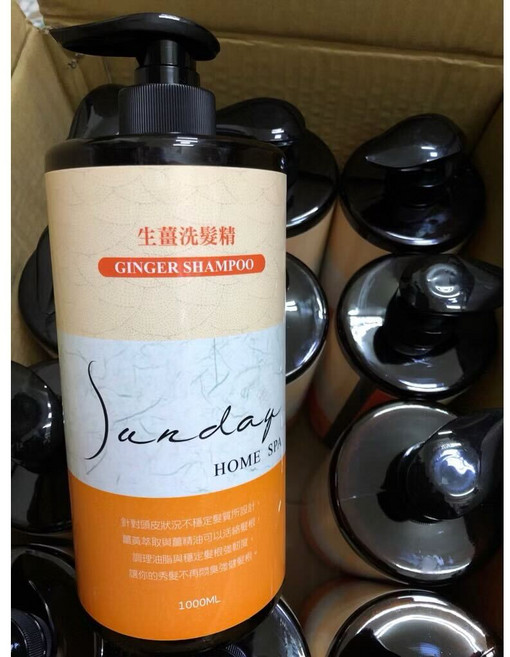 Sunday HOME SPA 生薑洗髮精 1000ML, 1kg, 1件