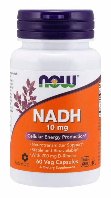 나우푸드 NADH 10mg 베지 캡슐, 60정, 1개 - 쿠팡