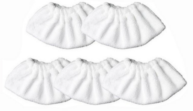 솔리템 카처 Karcher 스팀청소기 SC1 SC2 SC3 SC4 SC5 핸드브러쉬용 물걸레 호환, 5개, 스팀패드