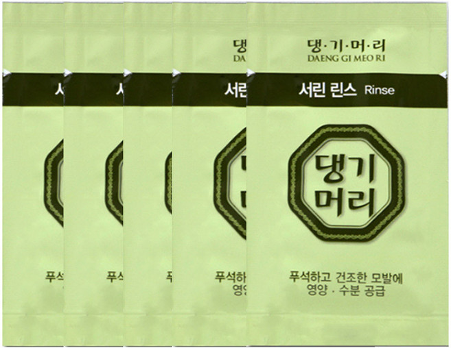 댕기머리 서린 일회용 컨디셔너 린스, 8ml, 100개