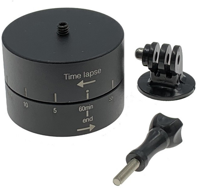 GOPRO 副廠 360度旋轉延時雲台 運動攝影機通用款 (含發票), 120分鐘