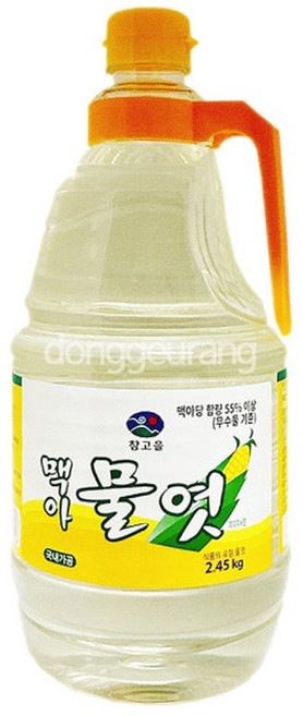 참고을 물엿 2.45kg, 1개