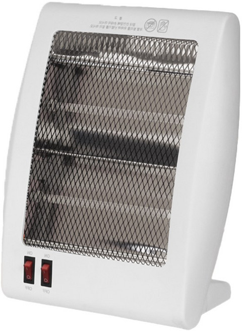 2단 석영관 전기 히터