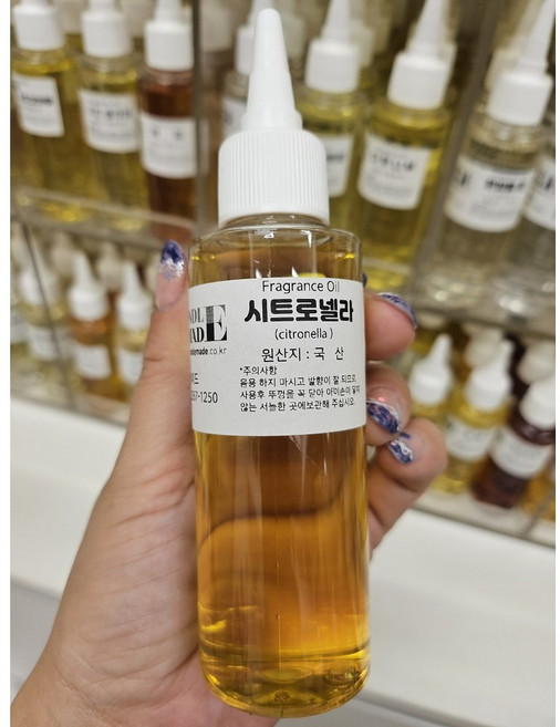 [캔들메이드]국산 프레그런스 오일 100ml, 시트로넬라, 1개