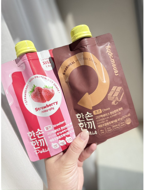 Renew Phy 韓國 Petit CU奶昔, 巧克力 40g *5袋