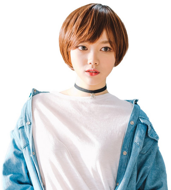 프리티레이디 통가발 짧은머리 단발머리 숏컷 가발 착용감이 편한 똑딱이가발 보이숏컷, #30라이트브라운, 1개