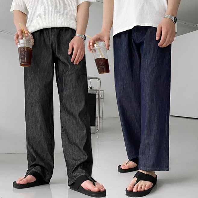 올멋 고퀄리티 여름 아이스 데님 청바지