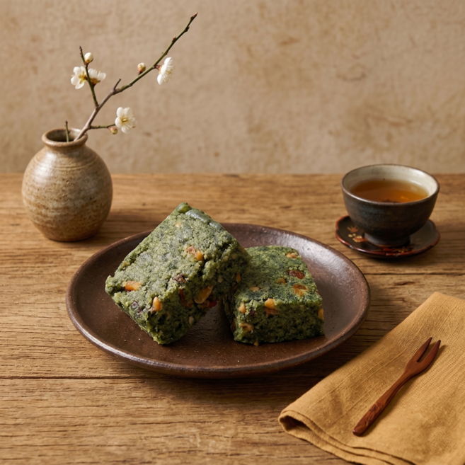 [수원당] 제주 쑥설기 떡 10개입 식사대용 개별포장 쑥떡 백설기, 70g, 10개