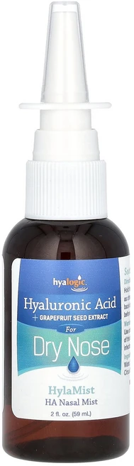 Hyalogic HylaMist HA 비강 미스트 건조한 코용 59ml(2fl oz) Hyalogic (히알로직), Hyalogic, HylaMist, HA 비강 미스트,, 1개, 59ml - 쿠팡