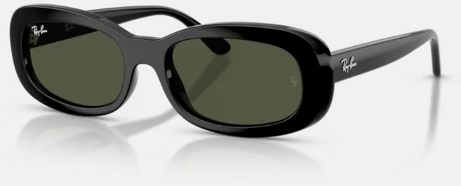 Ray-Ban雷朋 RB2221F 橢圓膠框太陽眼鏡 經典時尚 舒適配戴 有效抗UV