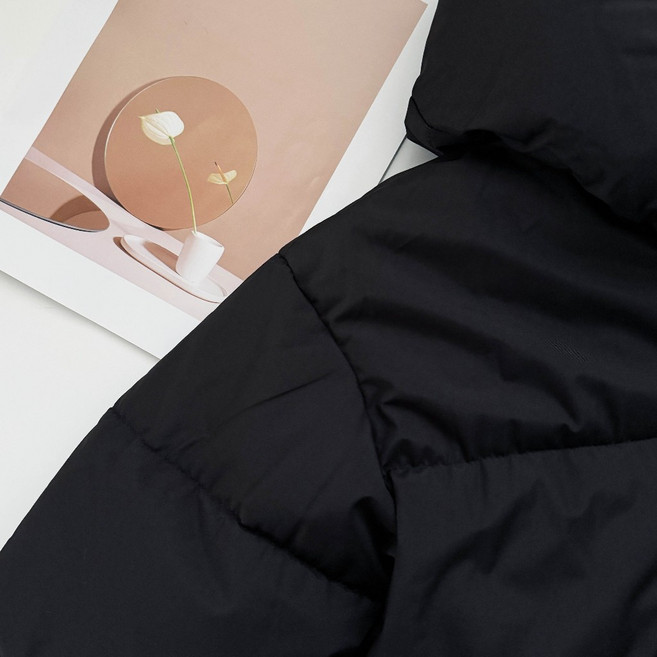 高領蓬棉連帽外套 麵包服 羽絨外套 秋天外套 女生外套 加絨保暖棉服 羽絨棉連帽外套