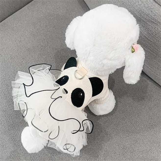 besteffie 강아지 원피스 편안하고 귀여운 펫웨어 애완견 원피스 K87, 1개, 사진색