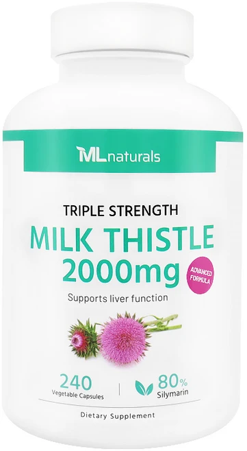 마이라이프 내추럴스 트리플 스트랭스 밀크씨슬 2000mg, 1개, 240정 - 쿠팡