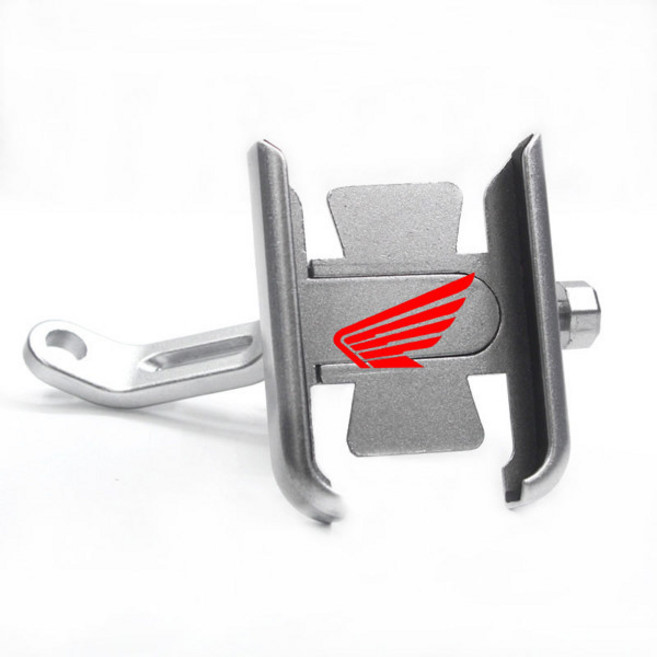 혼다 CB CBR CBF X-ADV750 ADV150160350 PCX125 150 호넷 트랜스알프 포르자350 750 오토바이 휴대폰 거치대 GPS 브래킷, 01 Hand Black-NO LOGO