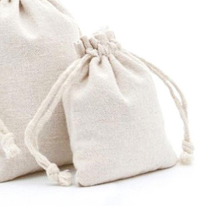 [룽스]복주머니 미니 파우치 면주머니 8x10cm 1p