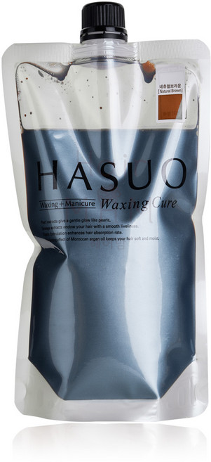 하수오 헤어 왁싱 큐어 매니큐어 염색 500g, 네추럴브라운, 1개