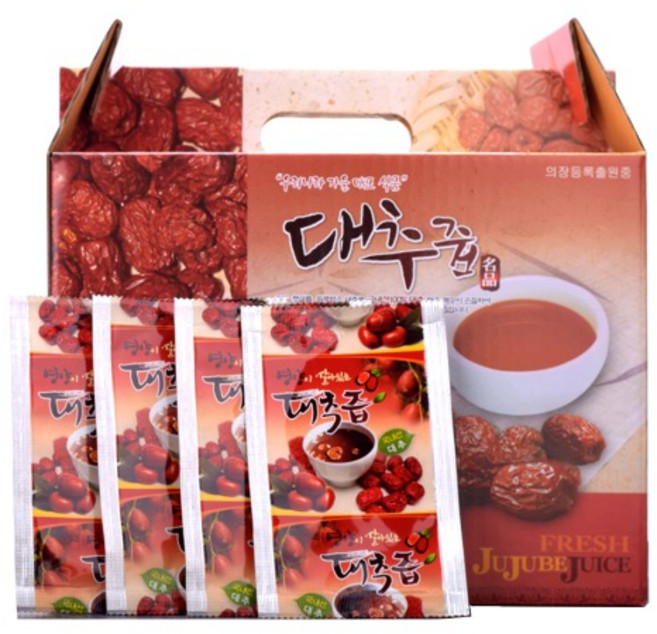 대원건강푸드 저온진공추출공법 경산대추100% 50포