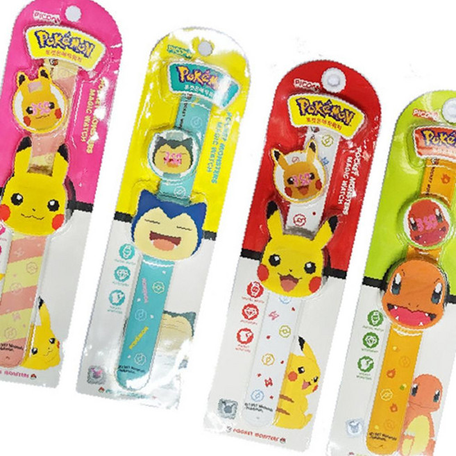 미라클 포켓몬 매직워치 1개 유아 손목시계 키즈 워치