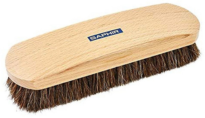 사피르 말털 브러시 18cm 21cm 구두솔 슈케어용품