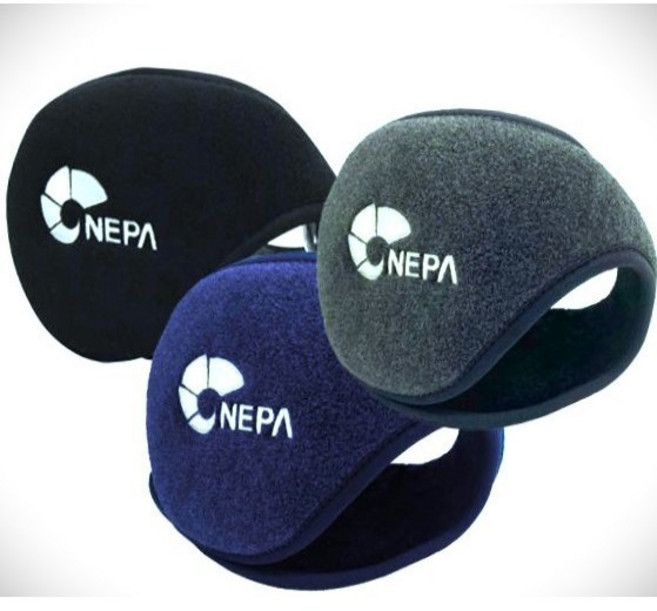 네파 세이프티 방한 와펜 귀마개, BLACK, 1개