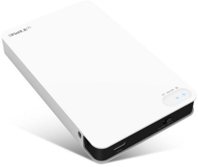 (EFM) 조립 외장하드 ipTIME HDD 3225plus (화이트) (리퍼하드 1TB), 화이트, 1TB