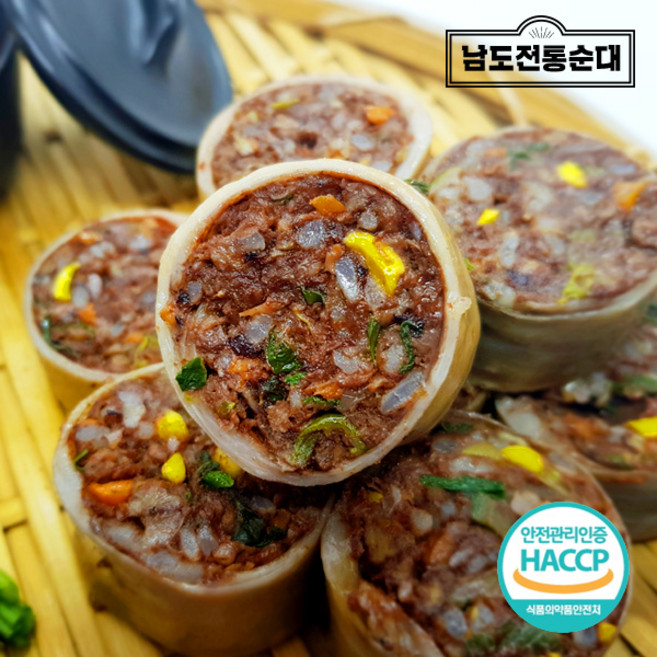 [남도전통순대] 남도전통 막창 암뽕순대 300gx3팩, 300g, 3개