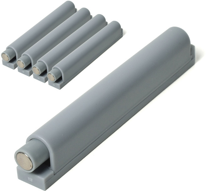 아이렉스 날개형 원터치 푸쉬 빠찌링, 5개, 그레이