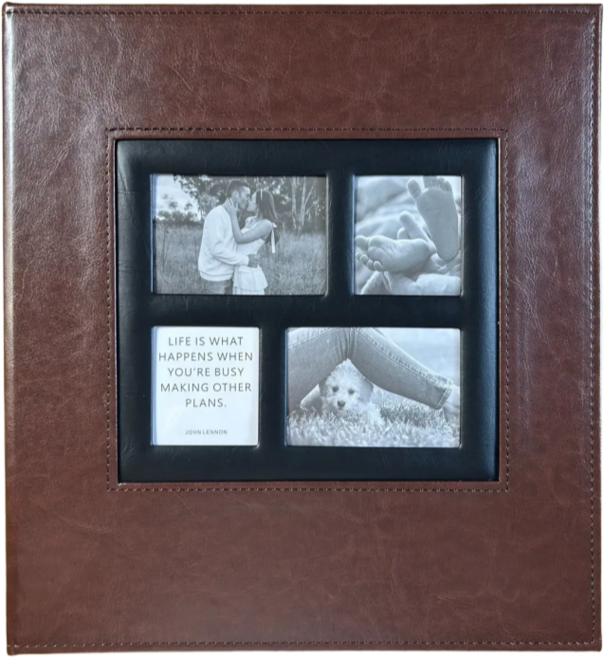 NEONANII 대용량 1 000장 4x6인치 포켓식 포토앨범, 브라우니