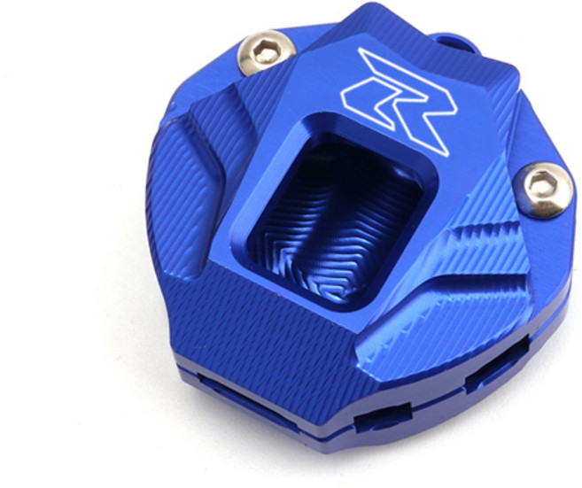 스즈키 GSXR 600 750 1000 GSX-R 600 750 1000 GSXS GSX1300R 액세서리 오토바이 CNC 키 코브 케이스 쉘 키 체인 열쇠 고리, [04] Key cover Blue, 1개