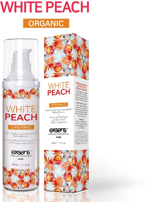 엑상스 워밍 고멧 식물성 유기농 마사지 젤 화이트피치, 1개, 50ml - 쿠팡