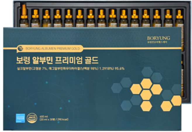보령 마시는 실크 메가 알부민 플러스 골드 20m lx30병, 20ml, 30개