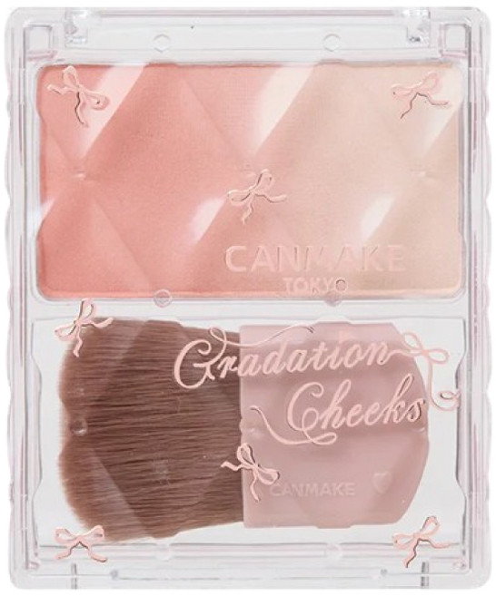 캔메이크 그라데이션 치크, 1개, 02모모밀크티