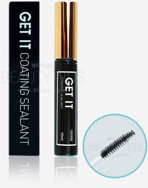 래쉬케어 겟잇 속눈썹 블랙 코팅제 10ml 속눈썹연장 전용 블랙 코팅 에센스, 1개